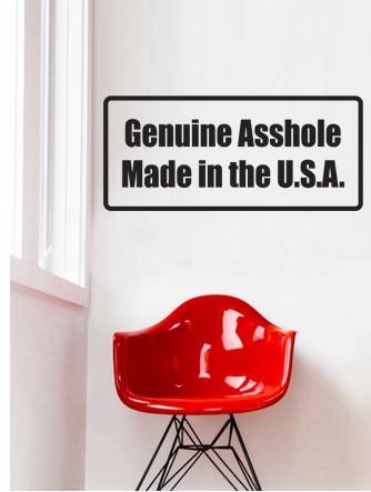 genuine-asshole-sticker