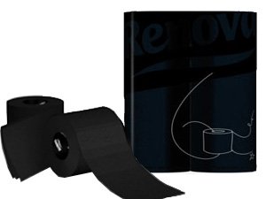 black-toilet-paper